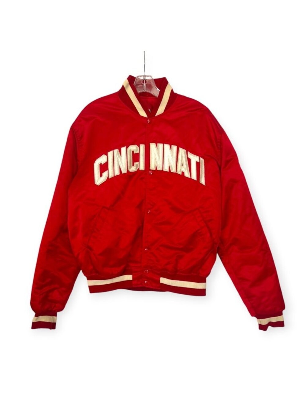 Vintage Starter Cincinnati Reds Diamond Collection Satin Jacket XL